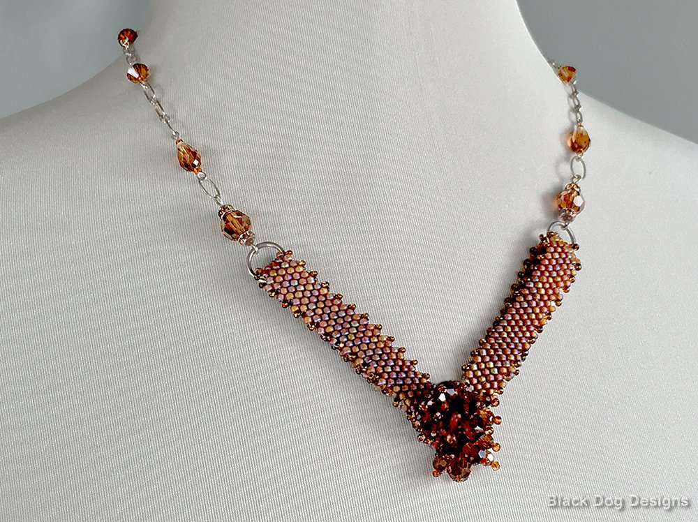 lynncommander's tweet photo. #SWAROVSKICRYSTALS #Brown #SmokedTopaz #Beadwoven #Necklace #Jewelry #Sterlingsilver ... Available at https://t.co/W6Q7B0OGFl https://t.co/IP3dLMi2kl