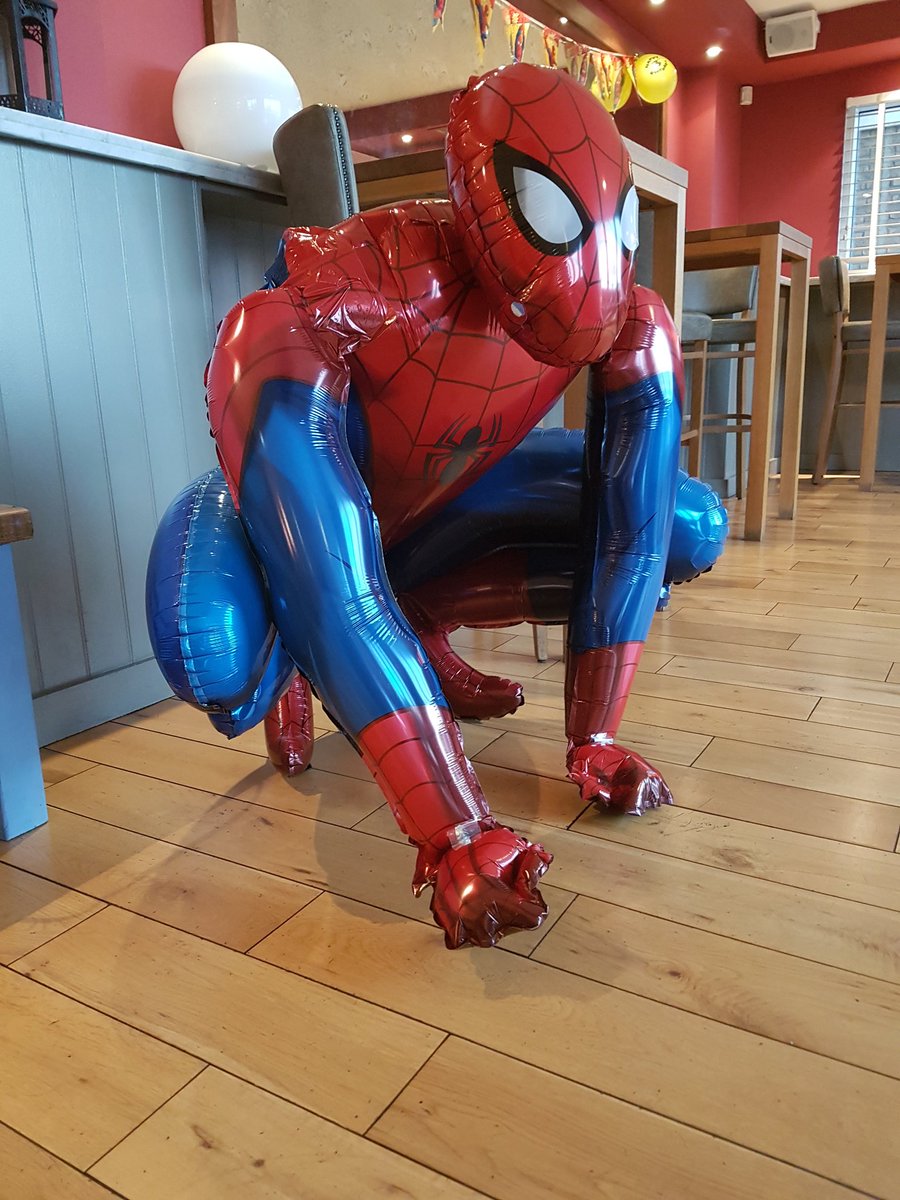 #Spiderman was a surprise guest at a birthday party held at Bread Centrale this weekend.
