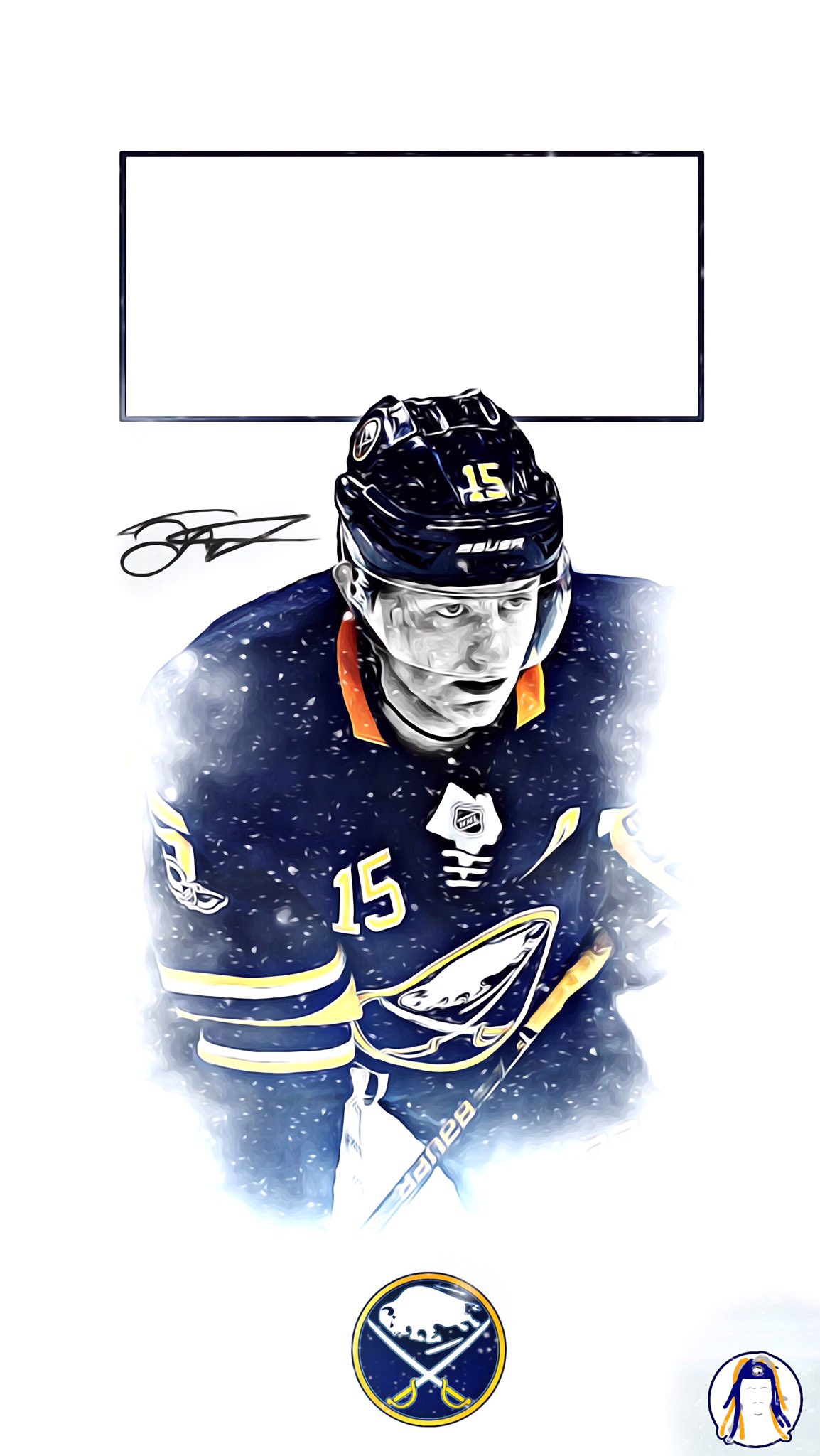 Buffalo Sabres (NHL) iPhone X/XS/XR/11 PRO Home Screen Chr…