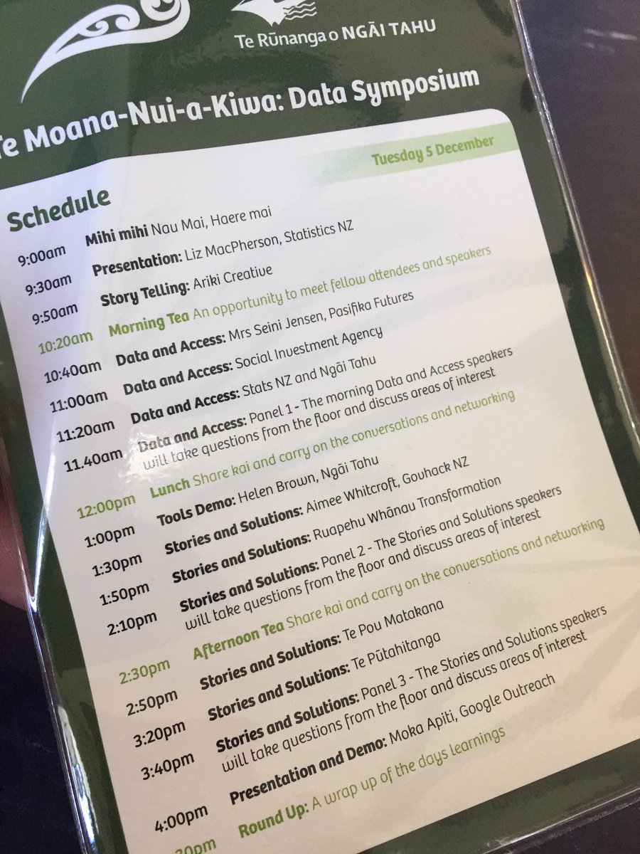 tweedle08's tweet photo. @TePouMatakana  up next at data symposium #measurewhatmatters #koauteraraungakoteraraungakoau https://t.co/vBbwYty4Sb