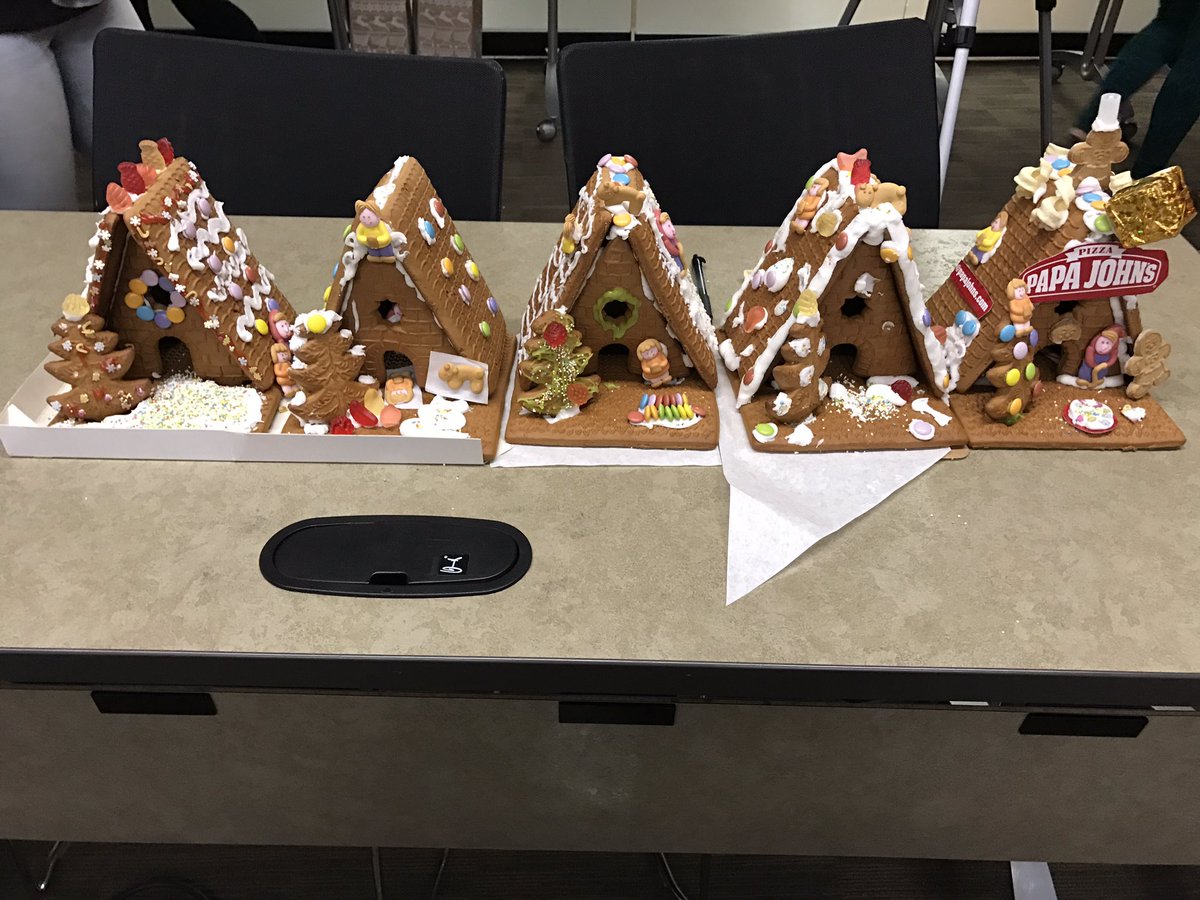H2Pkaleigh's tweet photo. Gingerbread houses, photo booth, Christmas sweaters, hot chocolate and even a fire at the SWE Holiday party!! 😊 #mypittstory https://t.co/nzvwDAtYIy