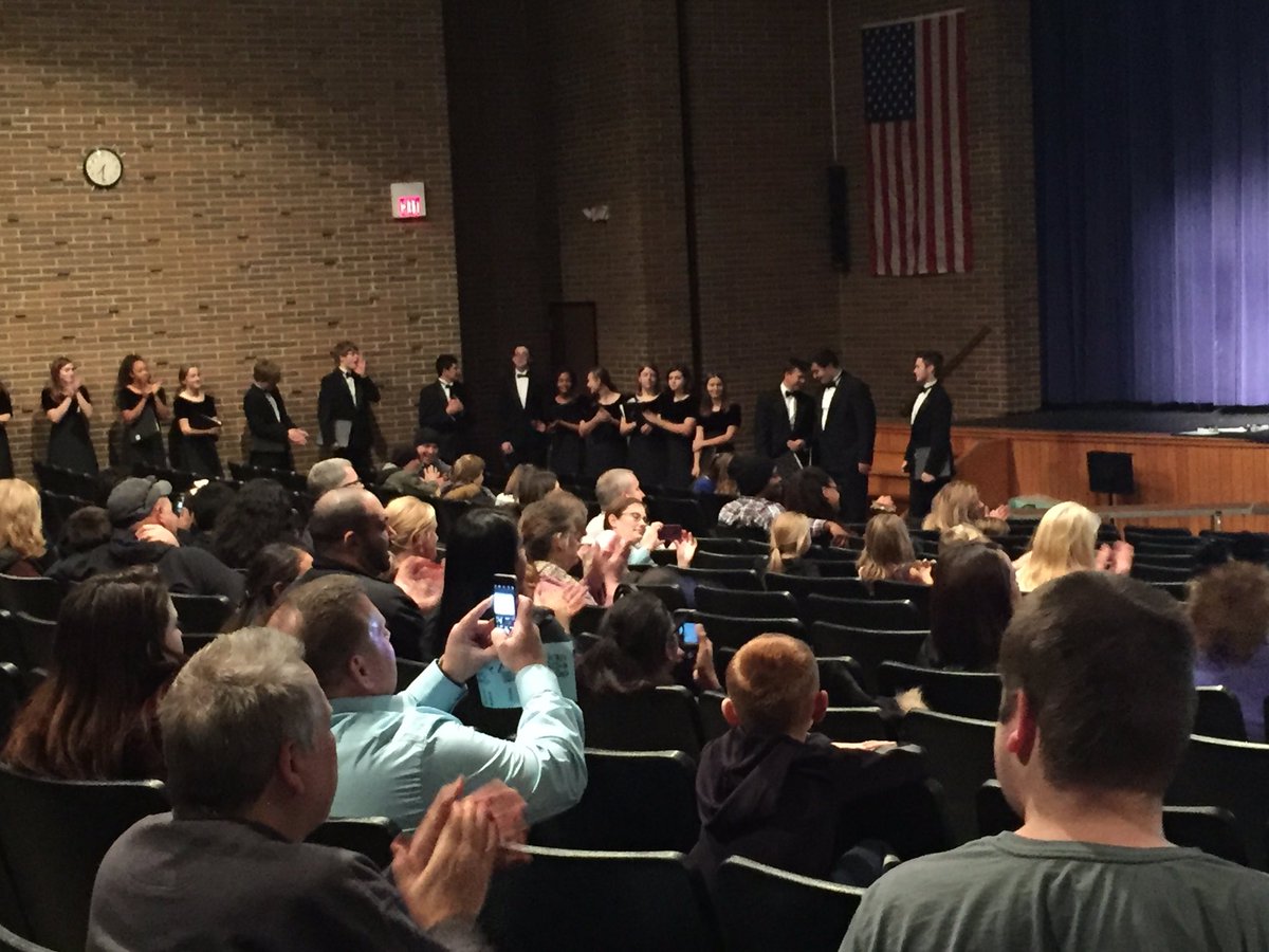 Holiday Sing-Along! Thank you CFCS Music Department for a special night of music! #Copleypride