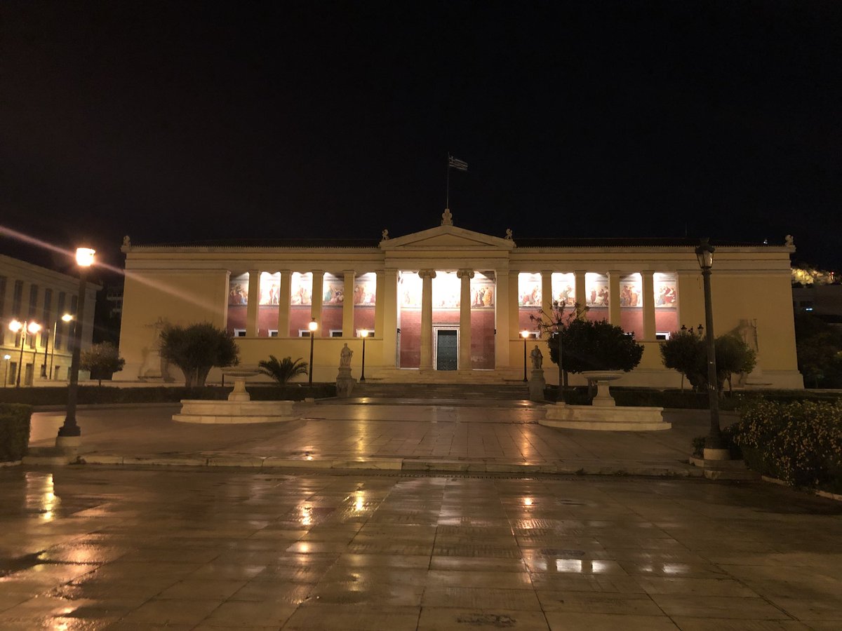 AnnaOFoka's tweet photo. Alma Mater #athens2017 https://t.co/42wMfirue8