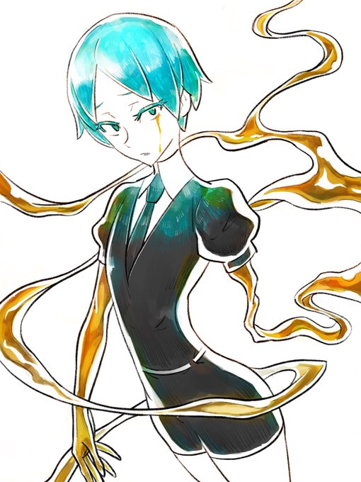 フォスフォフィライトのtwitterイラスト検索結果 古い順