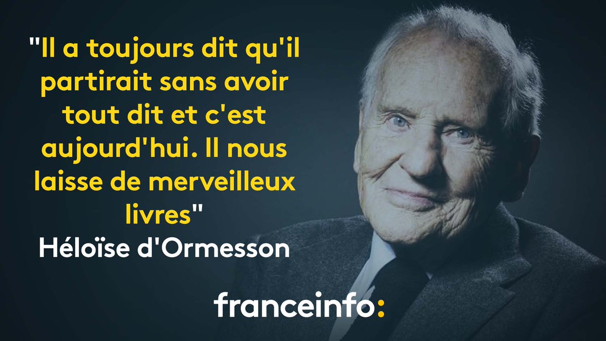 Citations Jean D Ormesson Sur La Mort