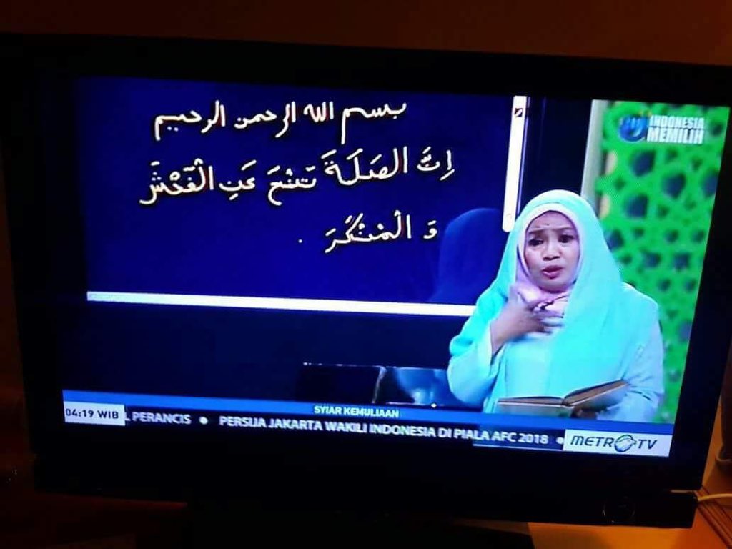 Mohon <a href="/Metro_TV/">METRO TV</a> agar selektif mengundang pendakwah jangan sampai terulang kembali peristiwa ini. Kami siap membantu, masih ada PTIQ, UIN Jakarta, NU dan lainnya