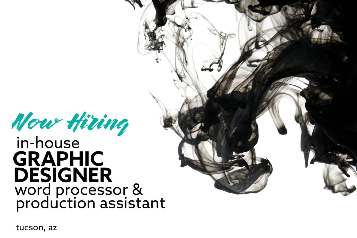 Join the team! Read the full description here:buff.ly/2AMwXKW