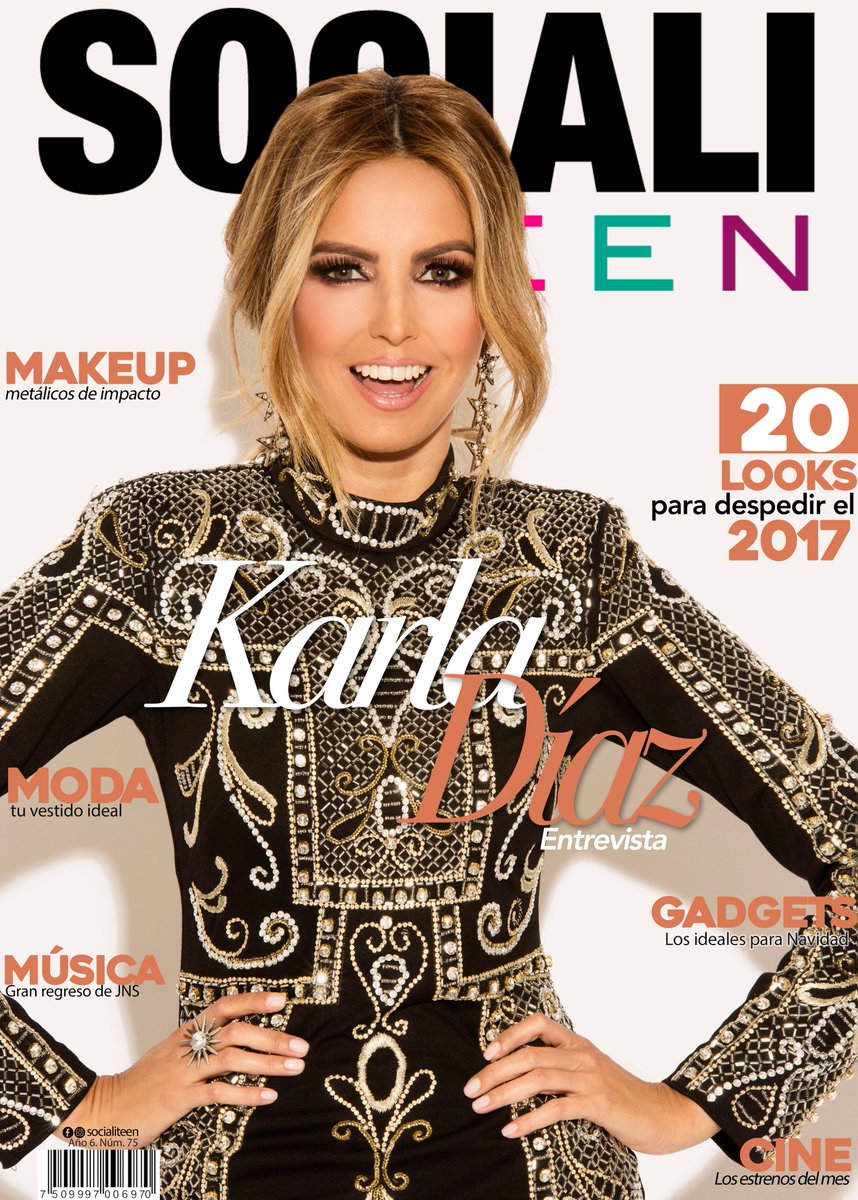 Cerramos el 2017 con entrevista a la talentosa <a href="/karladiazOF/">Karla Diaz</a> quien nos platicó sobre la nueva etapa de JNS, su experiencia en el medio y el proyecto de su marca personal, no te la pierdas  socialiteen.com/?p=7679