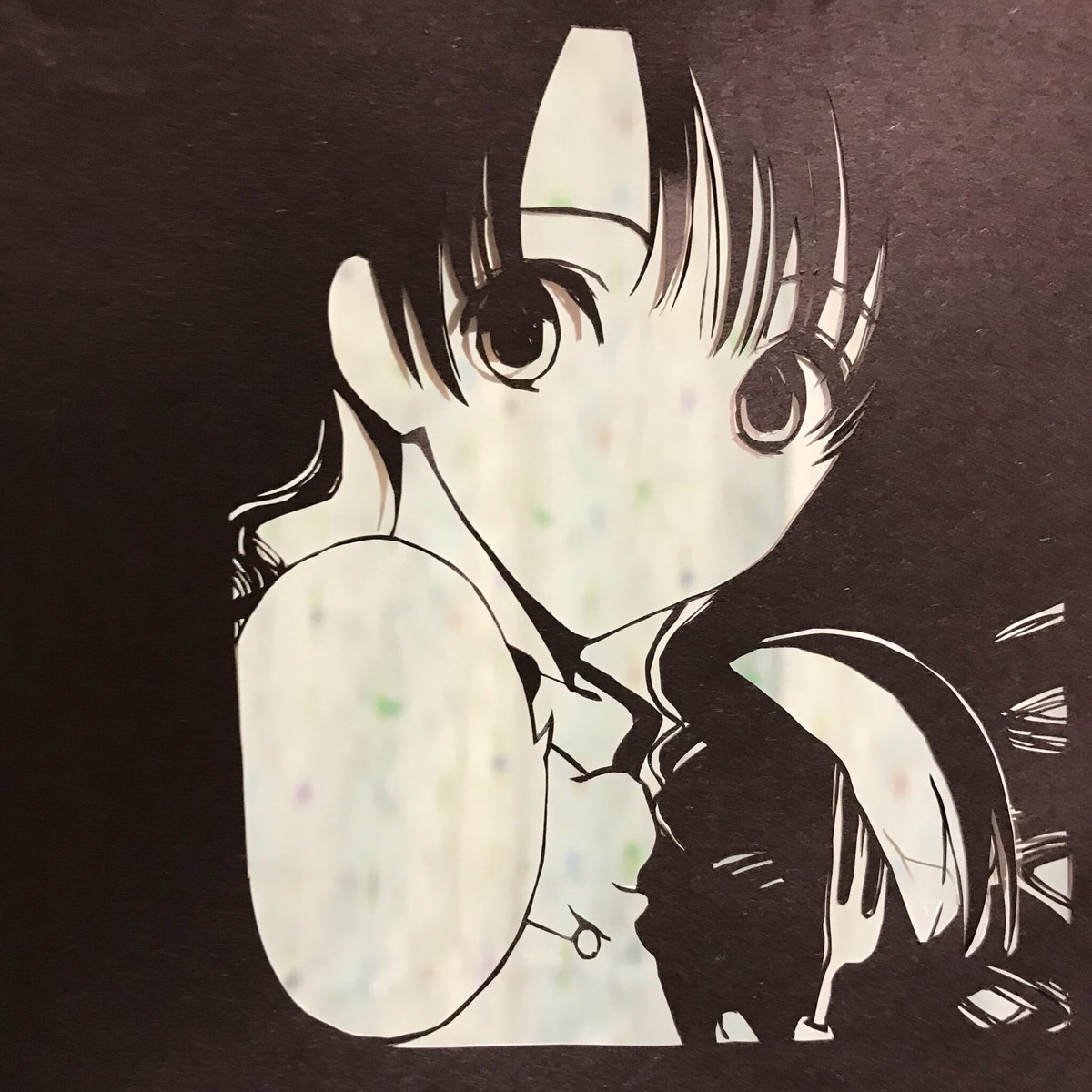 鶴汰 Twitterissa ひまわりちゃん 初めてひまわりちゃんの切り絵をしましたー 切り絵 Clamp Xxxholic 九軒ひまわり