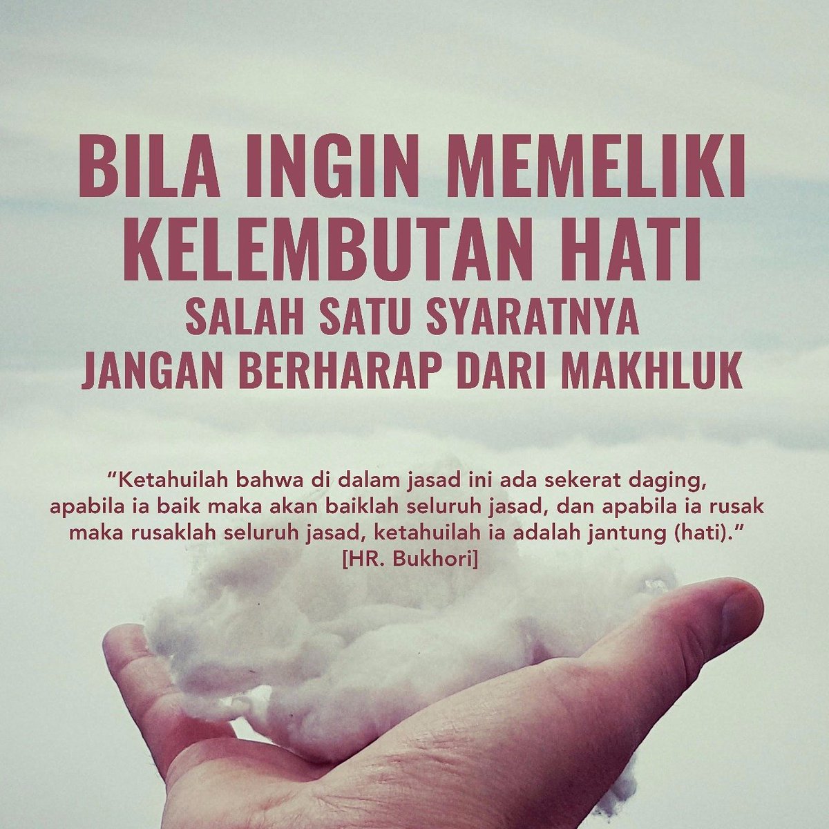 aagym's tweet photo. Miliki Hati Yang Lembut https://t.co/nmdtf3FvFs