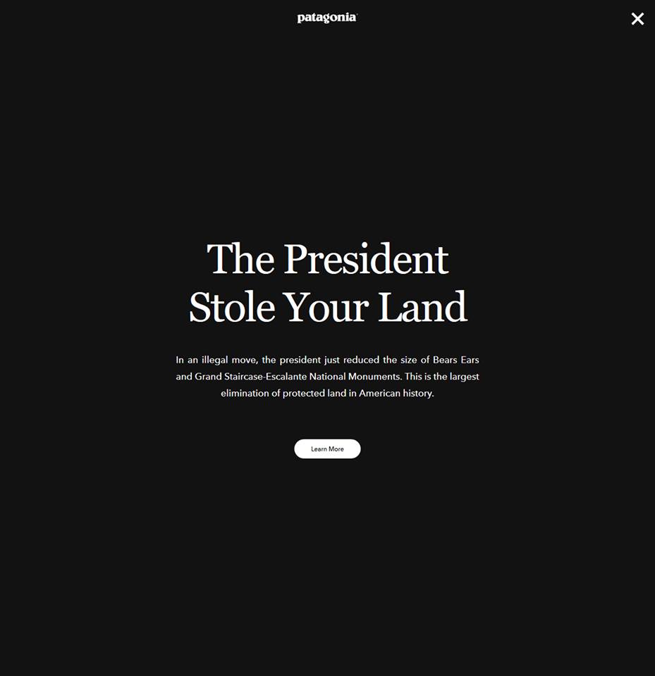 JansenCreative's tweet image. Patagonia ain&apos;t fucking around today. patagonia.com/home/ repost @illepic