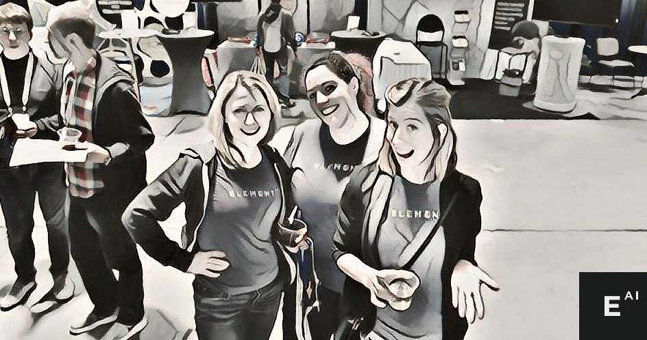 ElementAIArt's tweet photo. Check out my selfie art made by @element_ai at #nips2017! #ElementAIArt https://t.co/6cBPKwqDTz