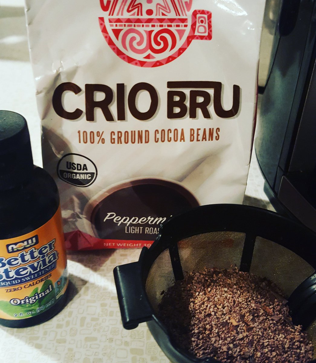 New obsession! #CrioBru #organiccocoa #lowcarb #coffeealternative  check out <a href="/CrioBru/">Crio Bru</a>