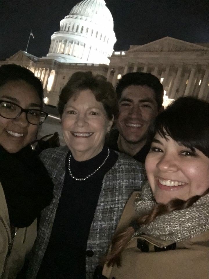 vote4dream's tweet photo. End of Day 1 with the new crew. They did a great job meeting with senators and representatives! 

#Vote4Dream #DreamActNow #DREAMers https://t.co/5DGbsxXoux