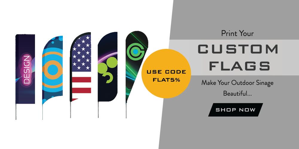 backdropsource's tweet image. create your outdoor signage fabulous with our custom flag prints@ buff.ly/2iMchLP