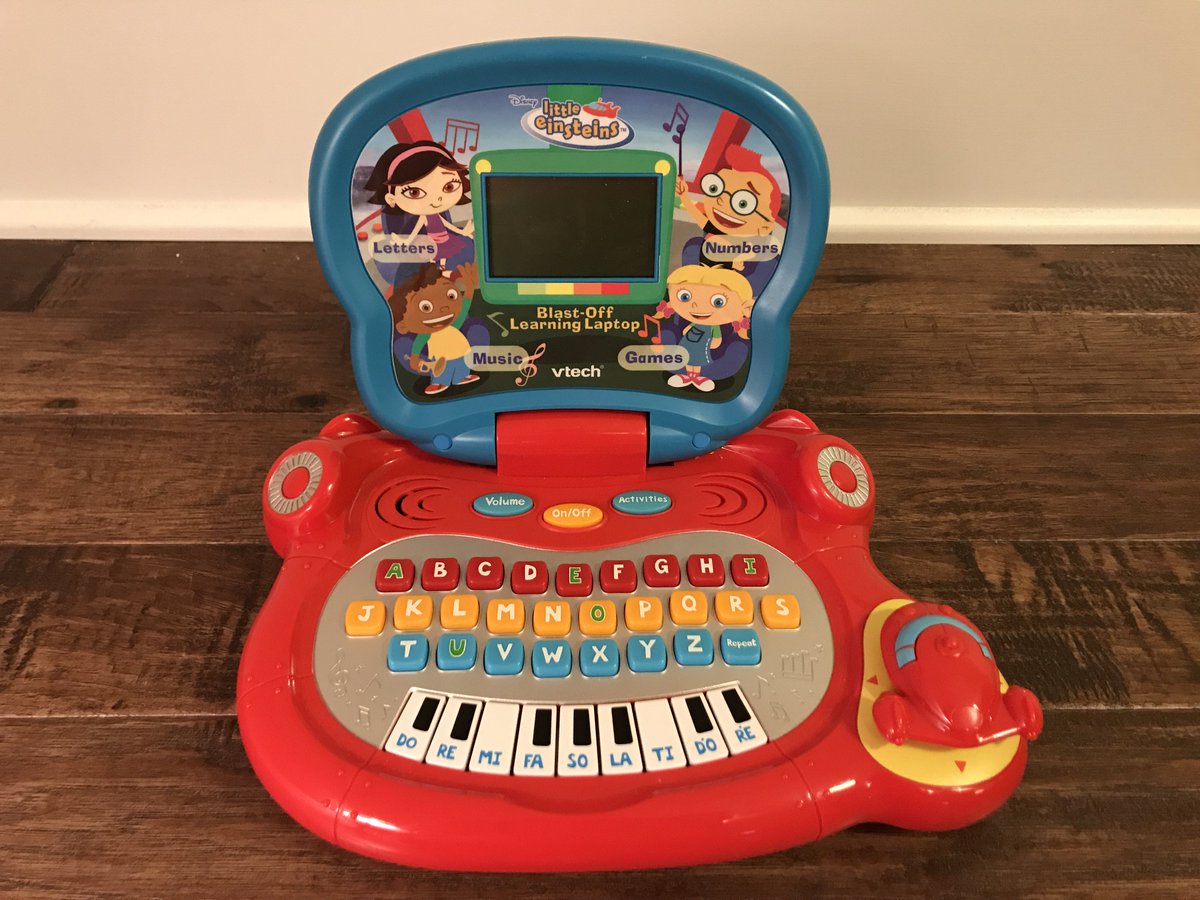 vtech little einsteins blast off learning laptop