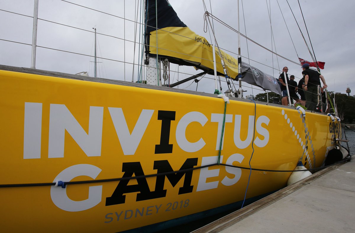 Invictus Games joins the Sydney Hobart fleet sailing.org.au/invictus-games…  |  #IG2018  |  #RSHYR  |  @InvictusSydney |  <a href="/rshyr/">Rolex Sydney Hobart</a>