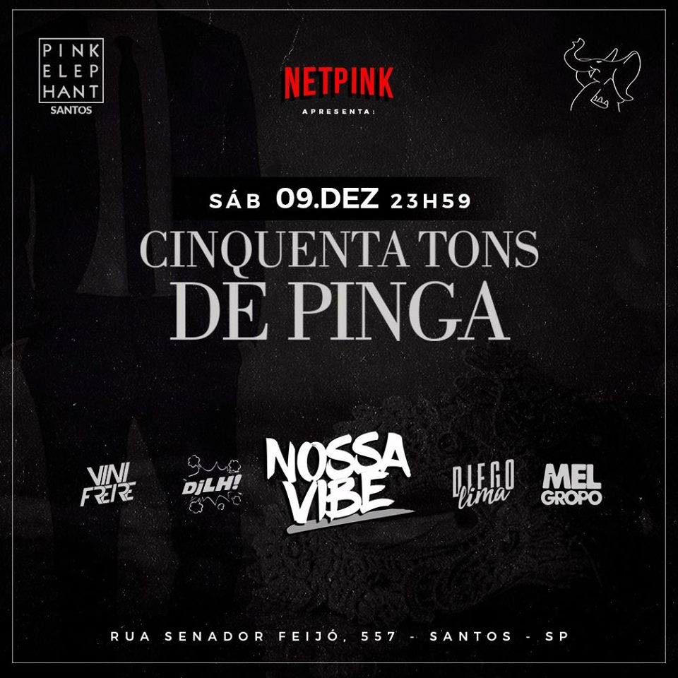 Gabrielcouto98_'s tweet photo. Sábado tem #PagodeDoNV na Pink Elephant !!! Não podia ter um tema melhor hahahah cinquenta tons de PINGA hahaha #PagodeDoNV https://t.co/UG9OAxvAZ7