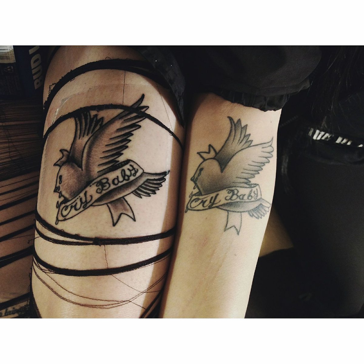 Tattoo uploaded by Rhys Chaplin • #Crybaby • Tattoodo