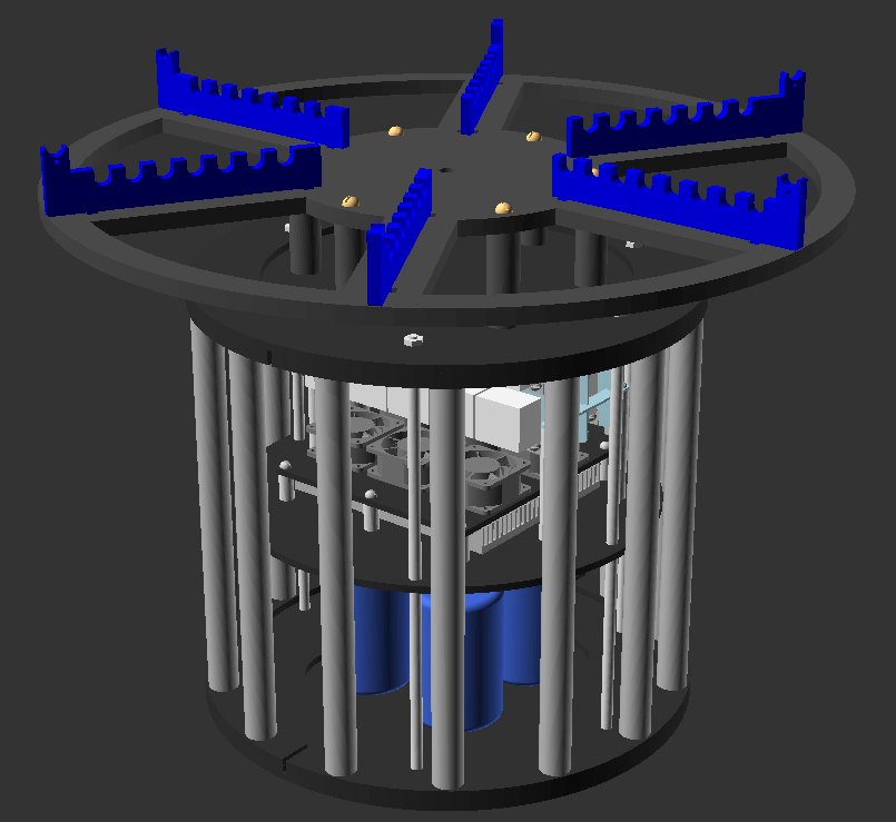 ArcAttack's tweet image. Working on a new Tesla coil design with @openscad!