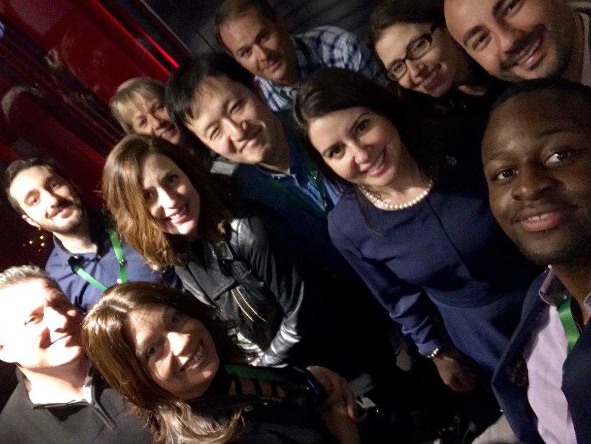Lilia_Intuit's tweet photo. Awesome evening with our #Quebec #QBOA clients. #QBCONNECT #CNE dinner https://t.co/UXaeJVYj2C