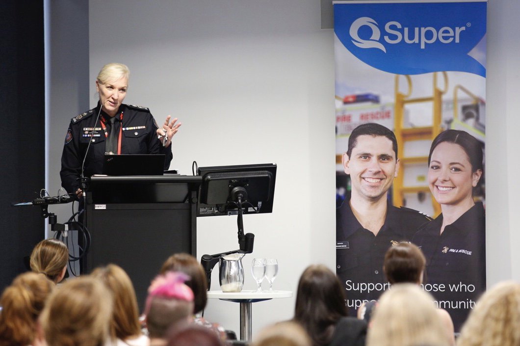 Great to spend a few hours today talking about life, careers, leadership and financial futures, as guest speaker at the @QSuperFund Leading Ladies event.