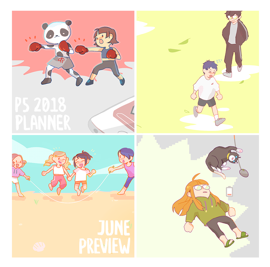 here's some teeny crops from my illusts in @daikonhime's p5 planner!! 

check it here :3c https://t.co/TVfNJOuLoo and check out the other previews too!!! 