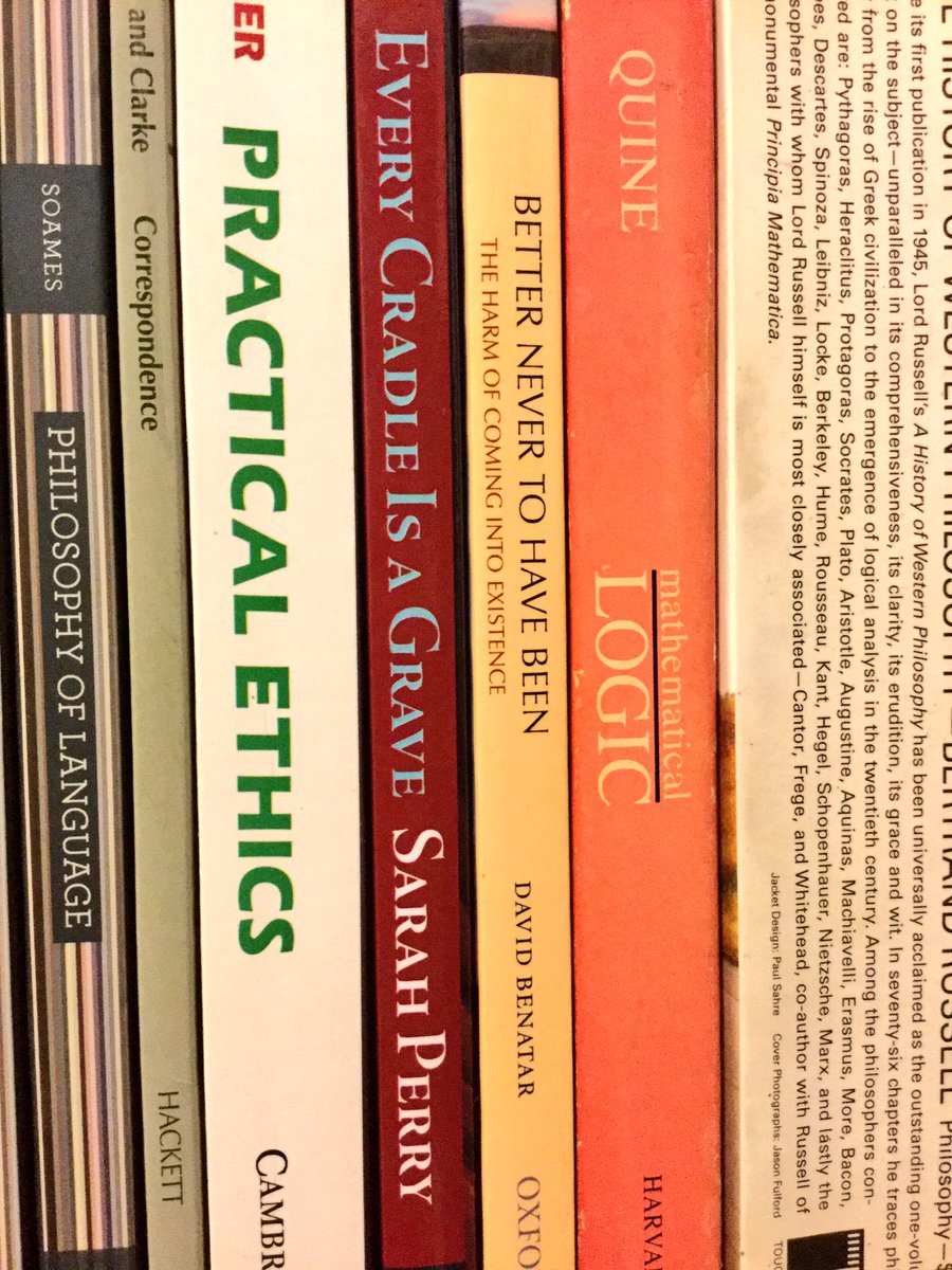 Nine Banded Books Sarahdoingthing S Every Cradle Is A Grave Gets A Mention In This New Yorker Profile Of David Benatar