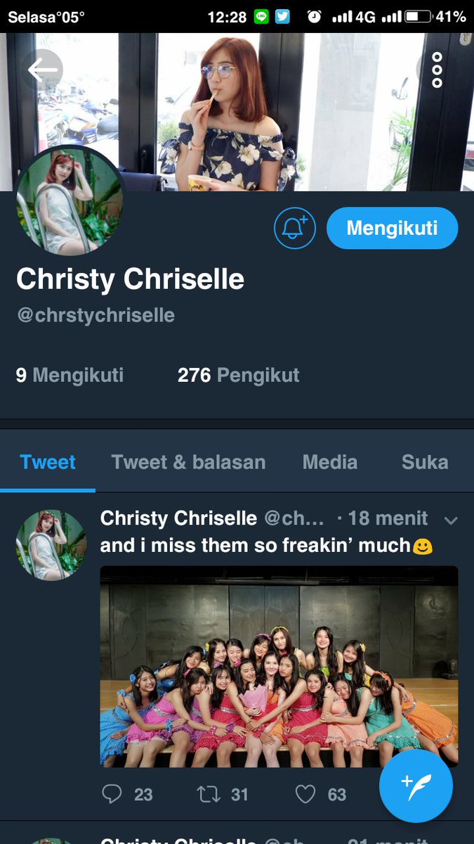 Akhirnya bikin twitter 😂
Ini yg real yah~~ <a href="/chrstychriselle/">Christy Chriselle</a>
