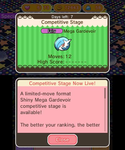 Serebii.net on X: Serebii Update: The Shiny Mega Gardevoir stage has begun  in Pokémon Shuffle   / X