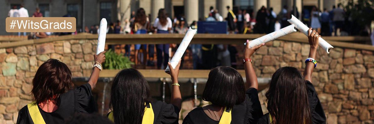 Congrats graduates! You truly deserve the success. Best wishes for your career ahead 👏🏽👏🏽 #WitsGrads