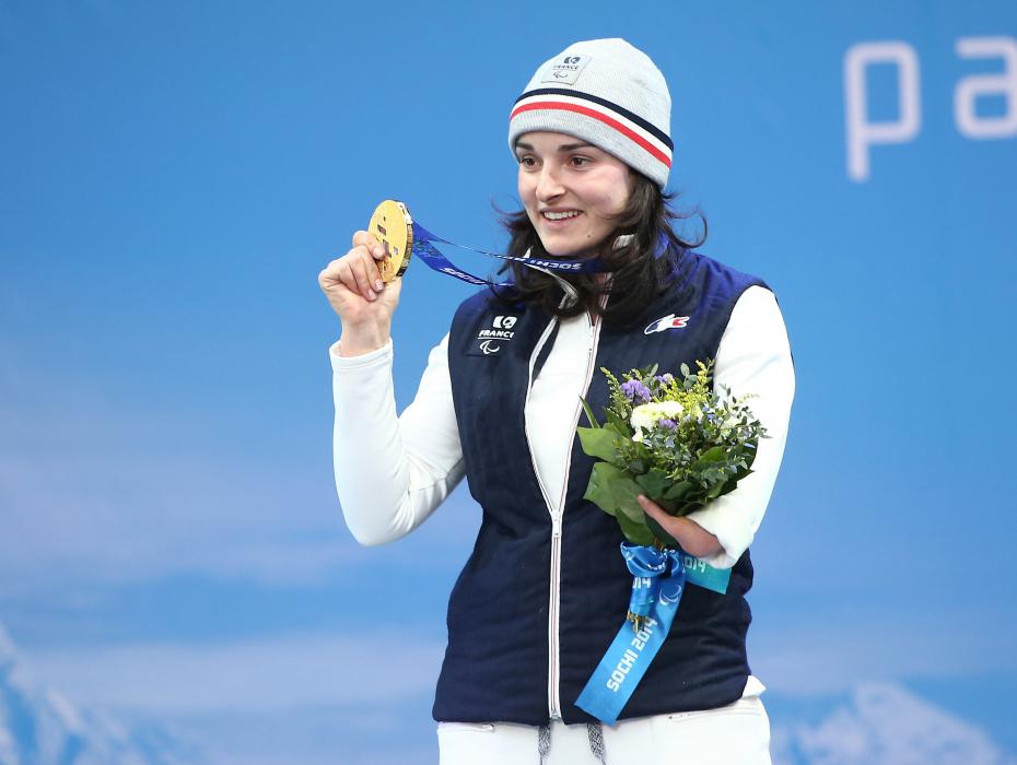 Bravo <a href="/MarieBochet/">Marie Bochet</a>, désignée porte-drapeau #bleuparalympique pour les Jeux de #PyeongChang2018 ! Après les succès de Sotchi on compte tous sur toi et l'équipe <a href="/FRAparalympique/">Comité Paralympique et Sportif Français</a>