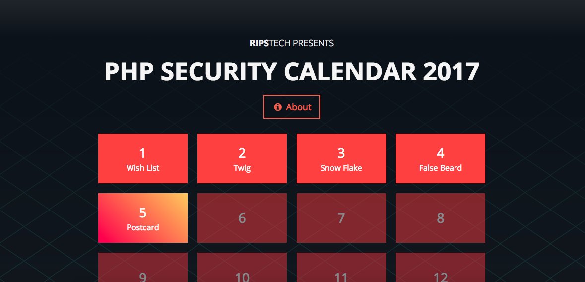 FetchPHP's tweet image. PHP Security Advent Calendar ripstech.com/php-security-c…
