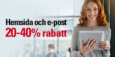 loopia's tweet photo. 20-40% rabatt på webbhotell med fritt antal e-postadresser, WordPress, WooCommerce, mm. Beställ på loopia.se 💫 #loopia https://t.co/wxNGzCFZYD