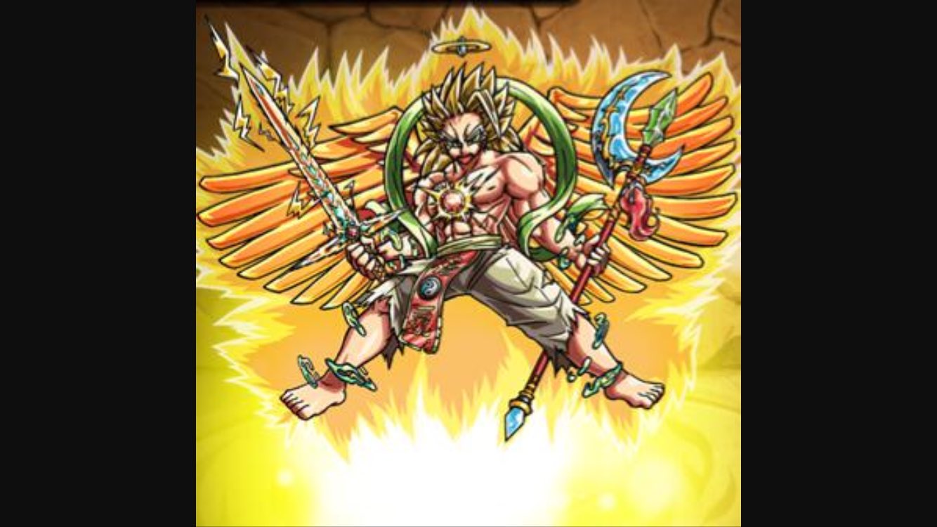 スケ猫 Auf Twitter 1枚目 現在のスーパーストライク 2枚目 初期の進化ストライク 3枚目 初期の獣神祭 今見たら 最強闘神にはほどとおいイラストだな カミナリ モンスト獣神化 モンストストライク モンストボツ絵