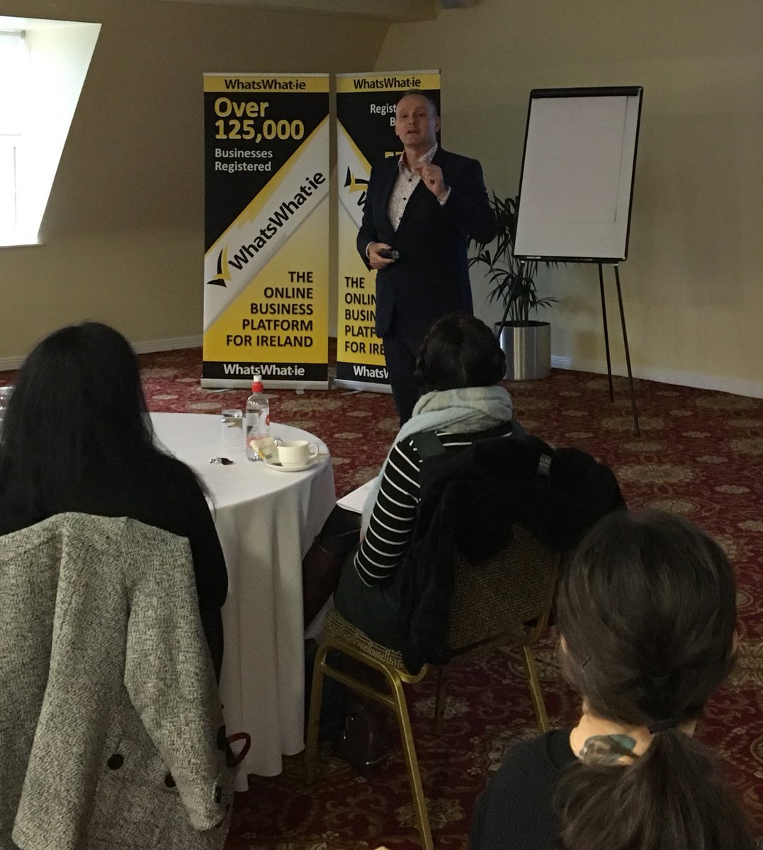 Kompassmedia's tweet photo. Some great advice on Branding from Ger Tannam @Islandbridge #digimark2017 #BeSocial https://t.co/4XCToPxxTK