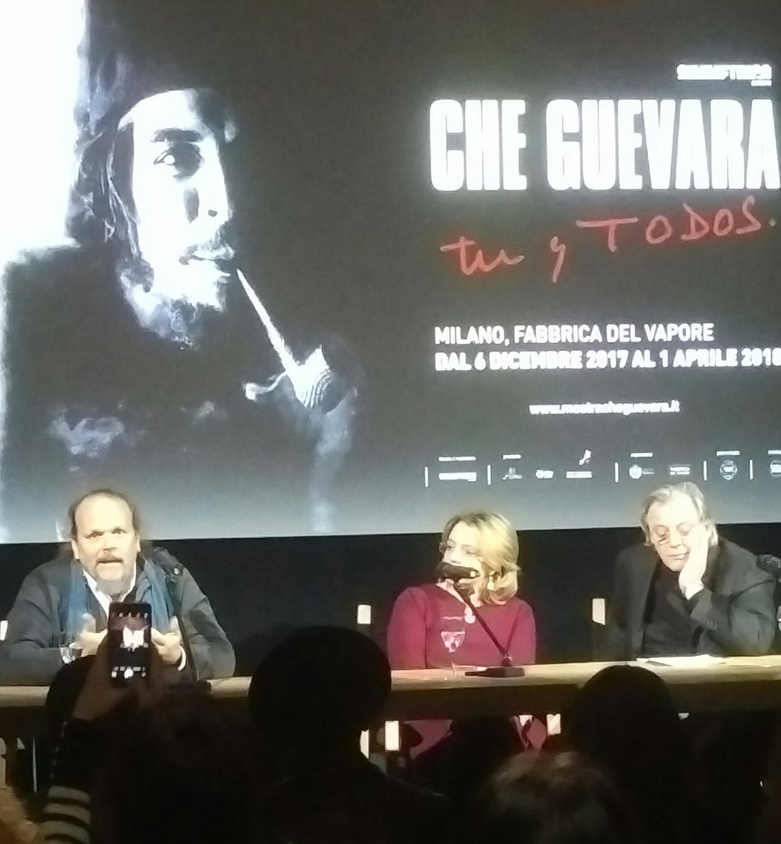 TĂş Y Todos (@chetuytodos) on Twitter photo Presentazione alla stampa della mostra Che Guevara TĂą y Todos, con Camilo Guevara, <a href="/Anna_Scavuzzo/">Anna Scavuzzo</a> e Daniele Zambelli <a href="/Simmetrico_it/">Simmetrico Network</a> <a href="/FdVMilano/">Fabbrica del Vapore</a> #CheGuevara #tuytodos Presentazione alla stampa della mostra Che Guevara TĂą y Todos, con Camilo Guevara, <a href="/Anna_Scavuzzo/">Anna Scavuzzo</a> e Daniele Zambelli <a href="/Simmetrico_it/">Simmetrico Network</a> <a href="/FdVMilano/">Fabbrica del Vapore</a> #CheGuevara #tuytodos