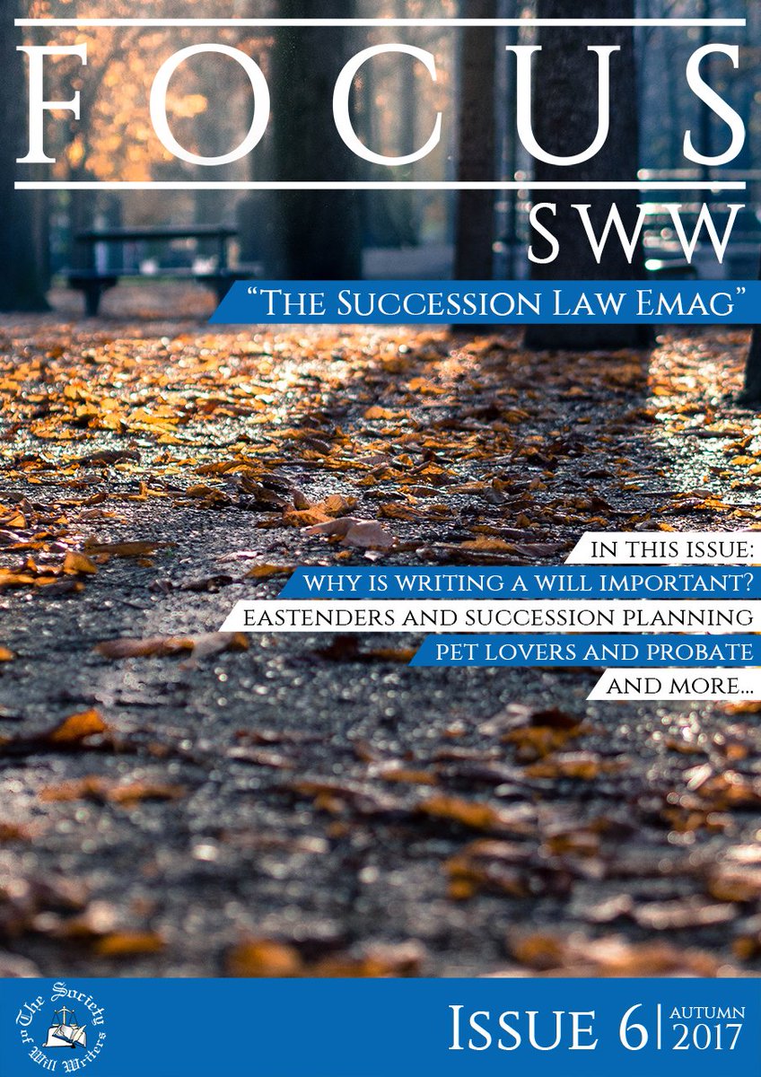 WillSociety's tweet photo. Have you seen our FREE Emag? See the latest issue (and all previous issues) here: https://t.co/6NBGVKLzXJ #FocusSWW #SWW #WriteAWill https://t.co/ErylQ9dPFn