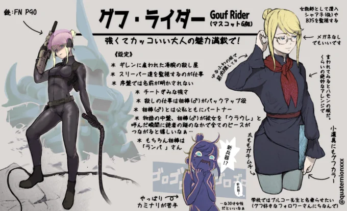 #Mascot_G のグフ・ライダーさん。 