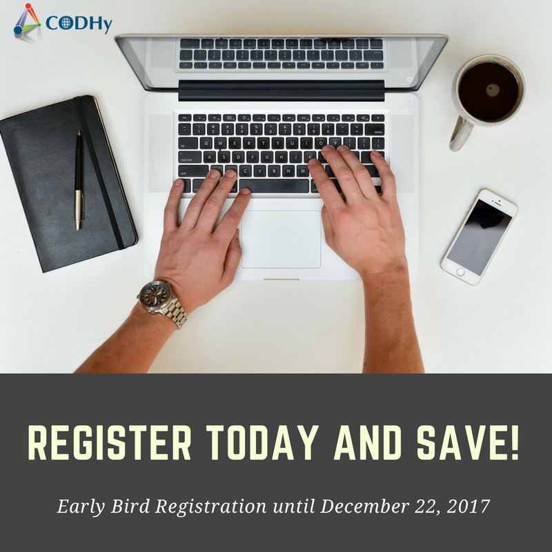 Codhycongress's tweet photo. Don't miss the early bird discount for CODHy 2018 Tel Aviv!
Register now: https://t.co/1JbRN2mkYQ
#CODHy2018 #telaviv #diabetes #hypertension #obesity #cardiology #health #digital #medicine #research #education #conference #innovation #medical #discount https://t.co/9mmWZzJHKs
