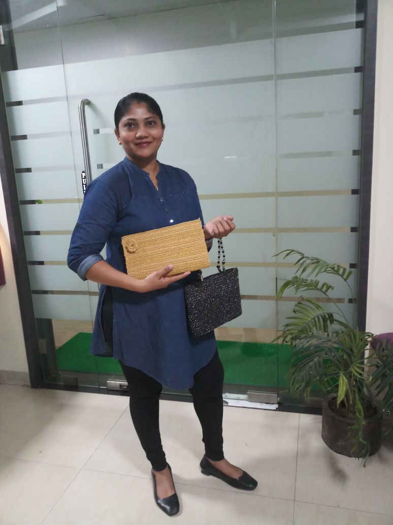 PromptPersonnel's tweet image. #EmployeeTalent #RespectEmployees
Apart from work, our employees have other talents as well like Rupal Madiwal Kunder makes clutches / handbags. Checkout some of them. Loved the designs.