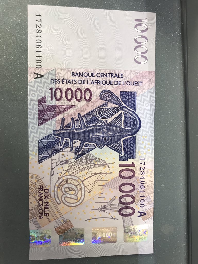OCryptoUnion's tweet photo. When I see this beautiful bills from the #bceao &amp; I think about the #futureofmoney Tokenization of the #RealEconomy I almost have a tear, I said almost!
 #Genevieve&amp;Cie #GXC #GXVC will be today at the 2nd #OPIC 's days stay tuned https://t.co/gPF39X1okL