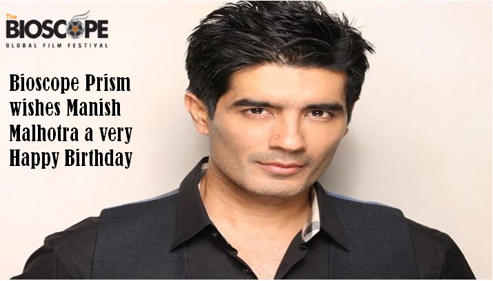 Bioscope Film Festival wishes Manish Malhotra a very Happy Birthday. 