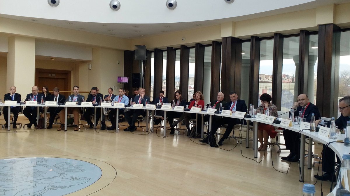 JanCingel's tweet photo. 2nd Panel of #TSD2017 on #NATO 's enhanced role on the Eastern flank- MAPping #Georgia 's path to NATO membership? ๐ฌ๐ช
@GLOBSEC https://t.co/IHn7EgUNbw