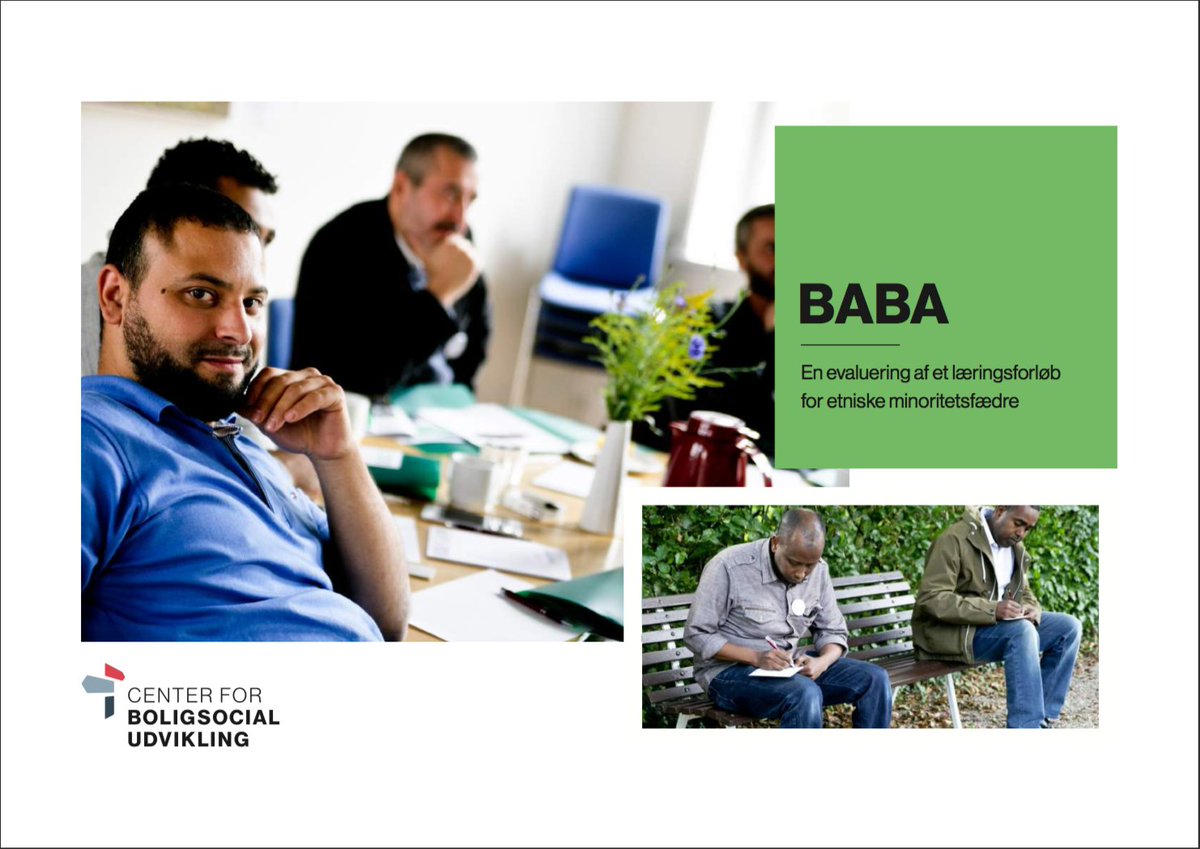 Fædreforløb i udsatte boligområder giver mere nærværende og tålmodige fædre, det viser en ny evaluering fra CFBU bit.ly/2At8euA