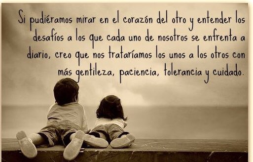 Teresa Viejo 🖤 on Twitter: "Cuidar implica dejar espacio al otro, darle  seguridad y confianza, aunque estemos lejos. #FelizMartes… "