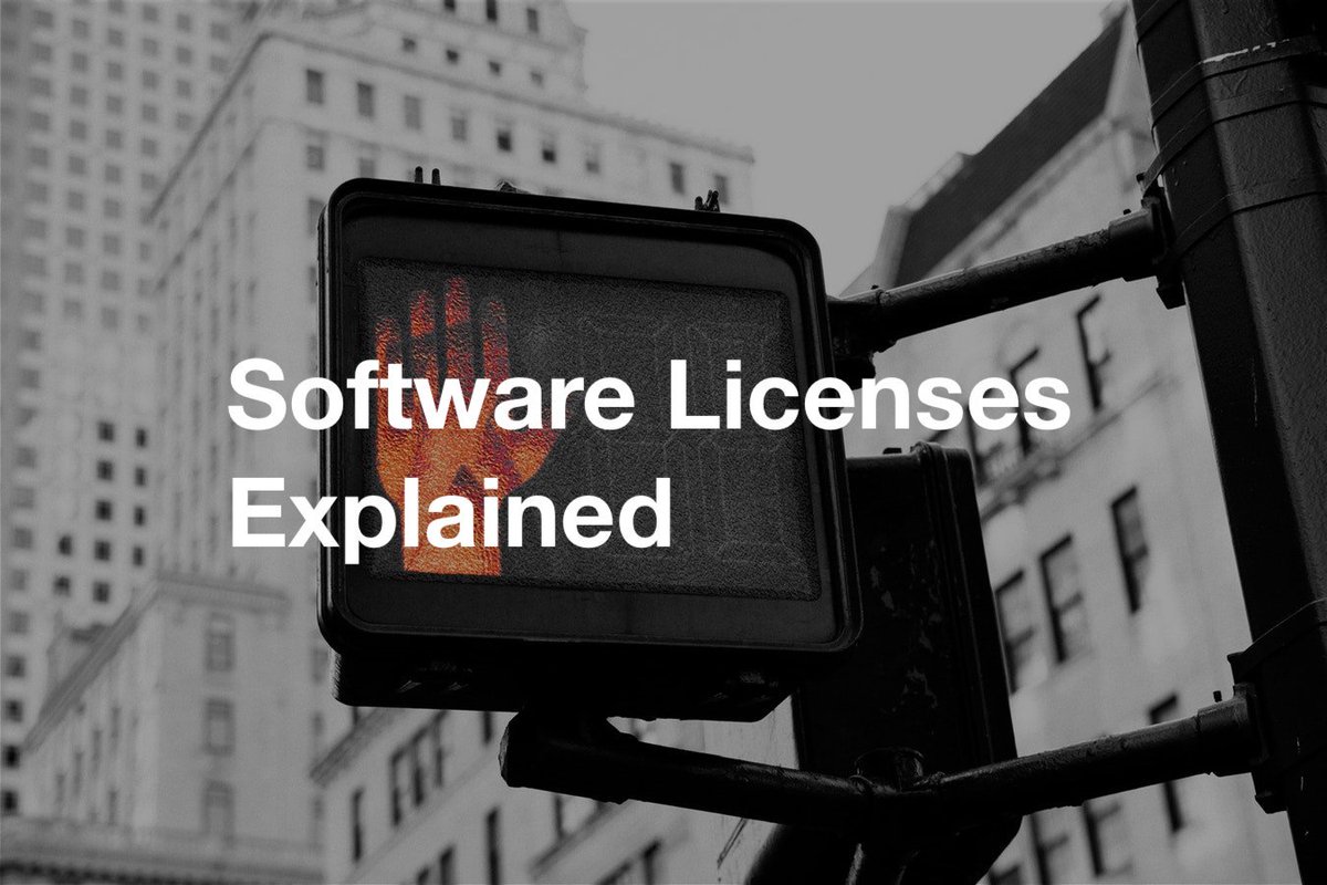 shakuro's tweet image. SOFTWARE LICENSES EXPLAINED

#mitlicense #bsdlicense #gpllicense

shakuro.com/blog/software-…