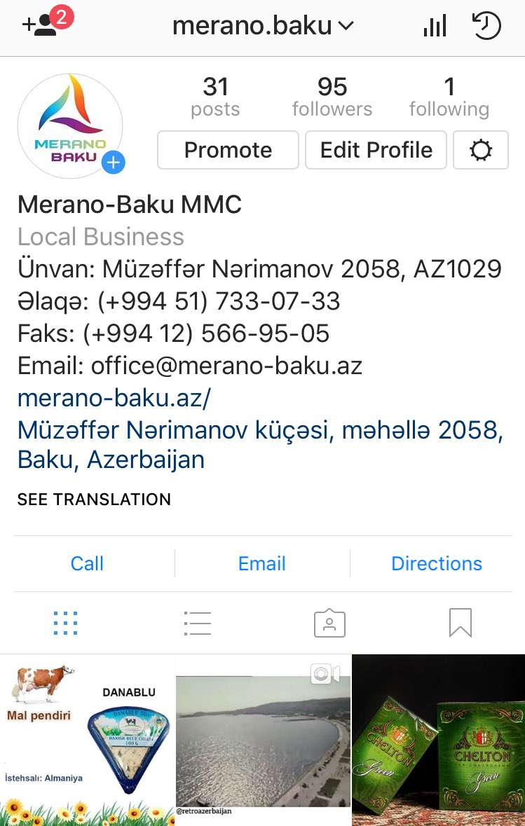 MeranoBaku's tweet photo. Dostlar, bu da bizim istagram sehifemiz. Buyurub izleye bilersiz😍 merano.baku https://t.co/VlXiT43pTL