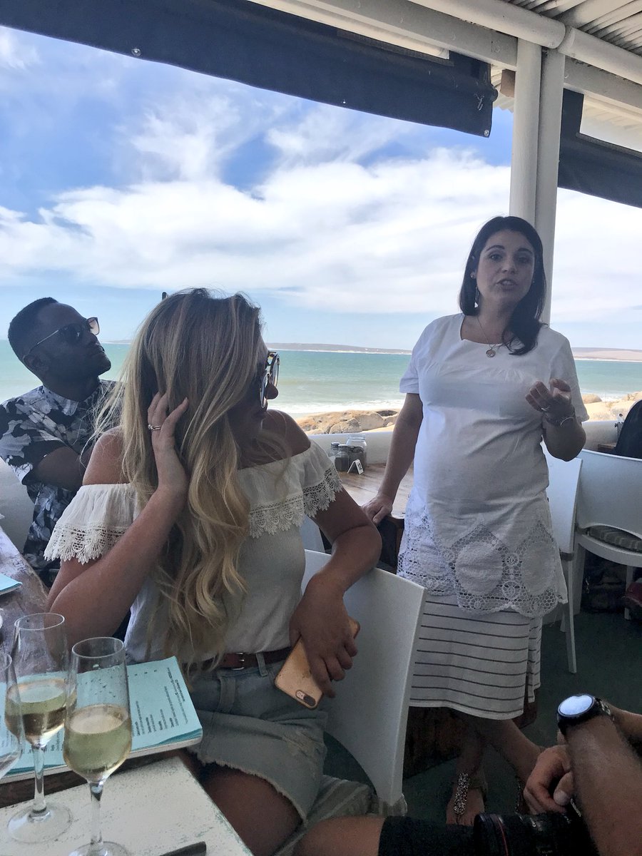 Edelweiss_Delp's tweet photo. Thank you @GaaitjieR for the most delicious #food and for hosting the @MilesForStyle media event with @CTSeth @TalyaGoldberg @trufflejournal @campsbay_girl @superficialgirl Great service brilliant Chef! #travel #instyle #StyleMiles #RedeemYourDreams https://t.co/iJRBnbl5Oy