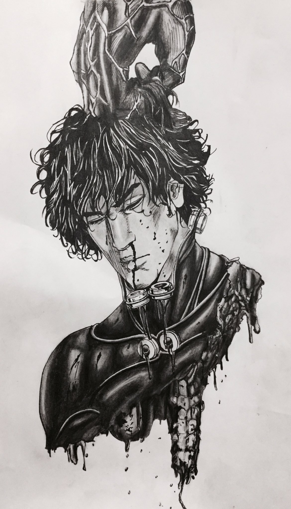 Rathore テスト終わったしお絵かき Gantzよりぬらりひょんにやられる岡 グロい絵が描きたかった Gantz Rathore テスト終わったしお絵かき Gantzよりぬらりひょんにやられる岡 グロい絵が描きたかった Gantz